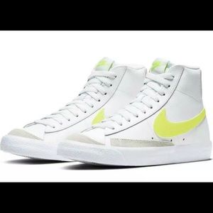 Nike Blazer Mid 77 CZ0362-100 Lemon Venom White